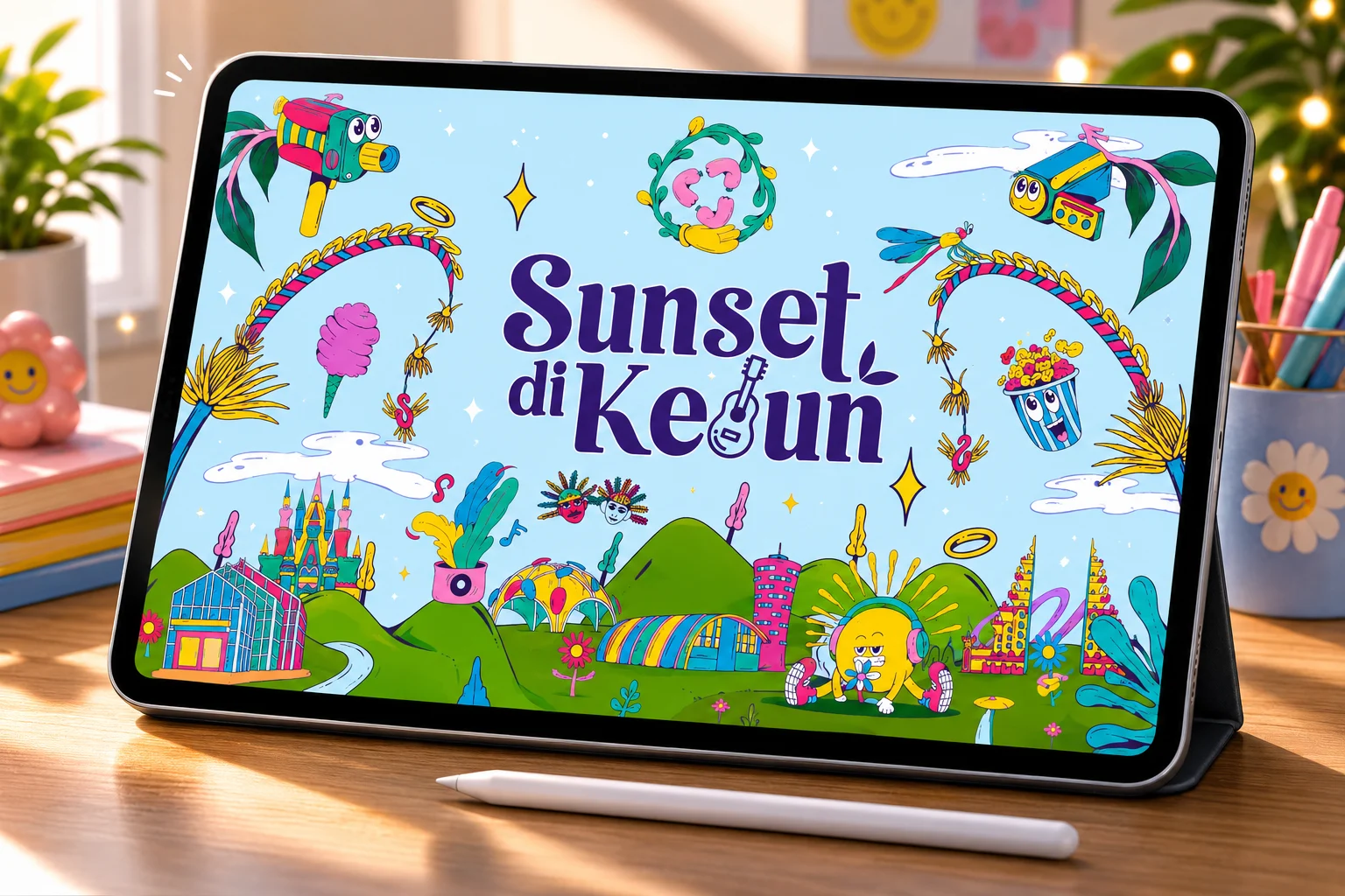 Sunset Di Kebun